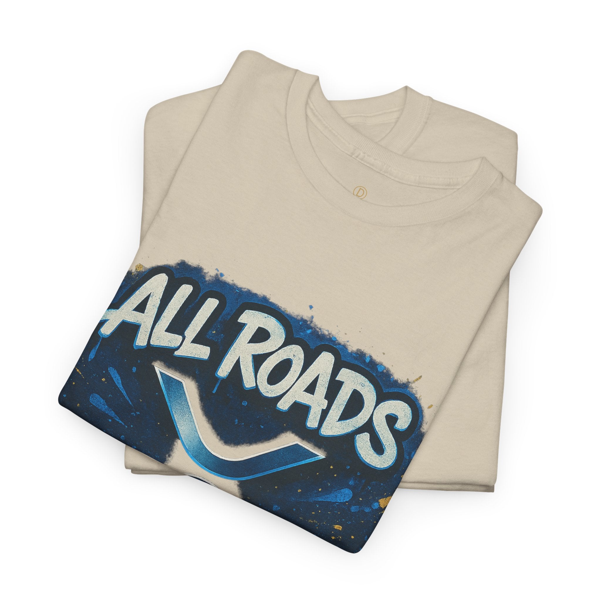 XRP Crypto T-Shirt — "All Roads Lead to XRP" Graphic Tee