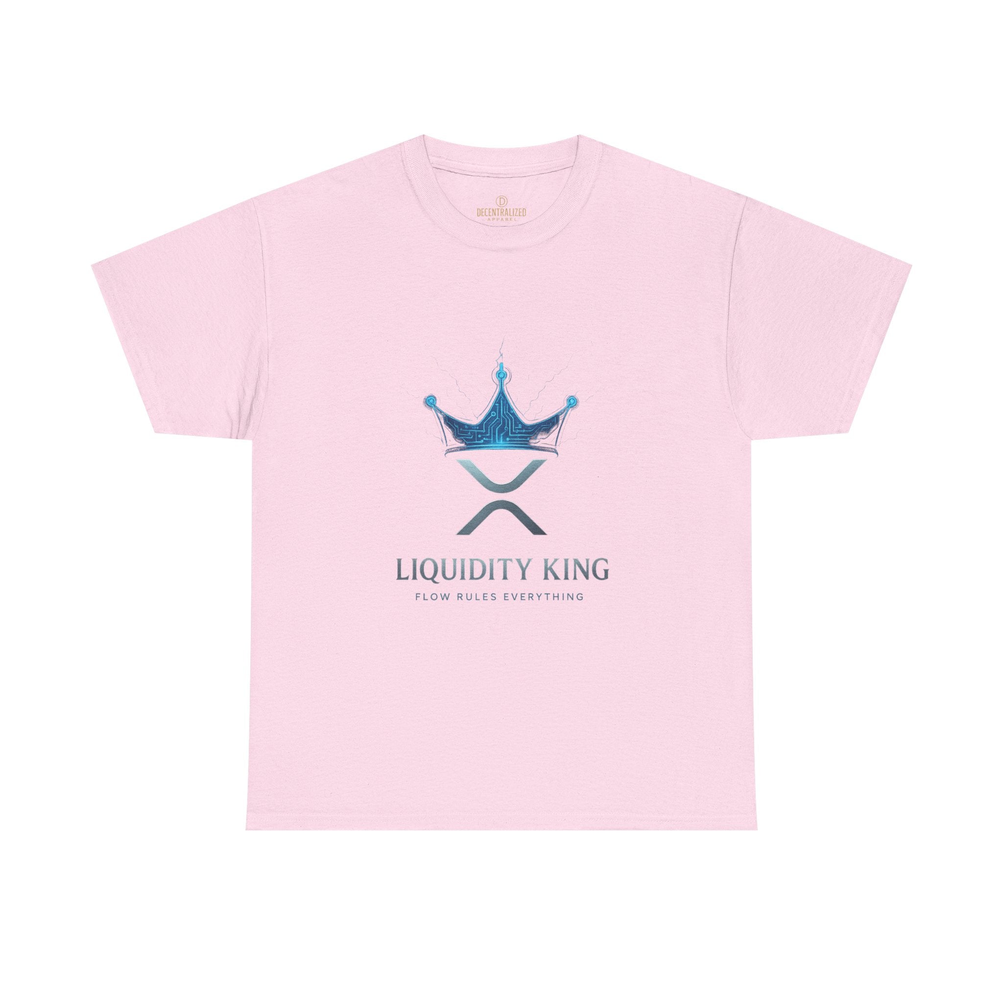 RIPPLE Liquidity King T-Shirt — Crypto XRP Crown Tee