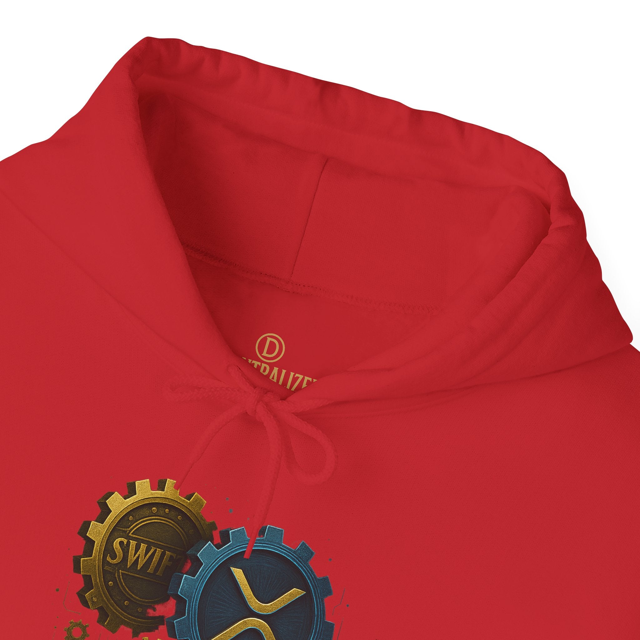 Merge of Money Hoodie — Financial Gears Graphic Pullover
