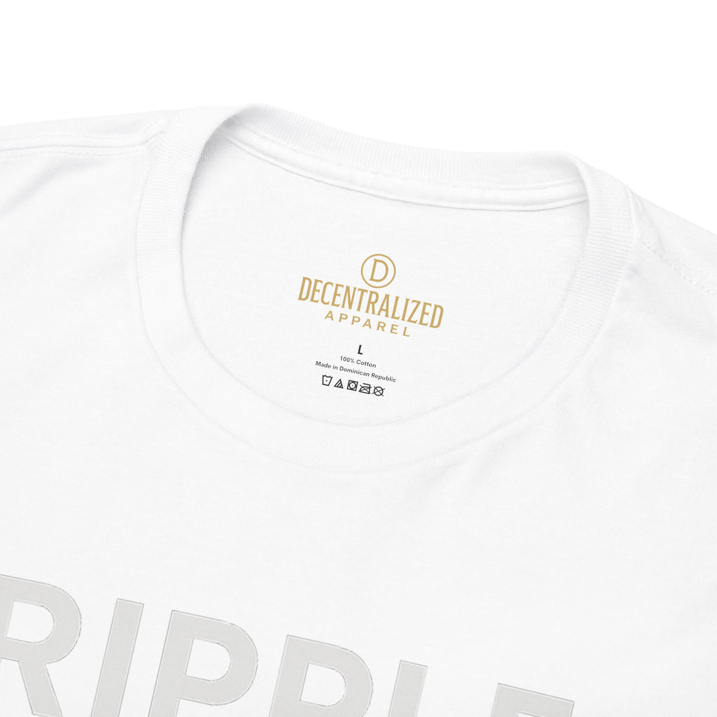 Ripple Effect XRP Tee — Minimal Cryptocurrency Logo T-Shirt