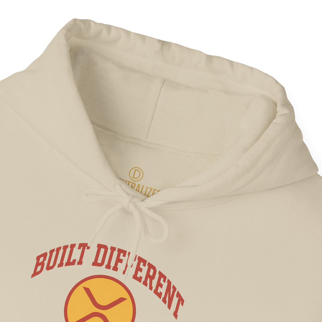 Built Different Hoodie — 'Built Different Since 2012' Retro Logo Hooded Sweatshirt