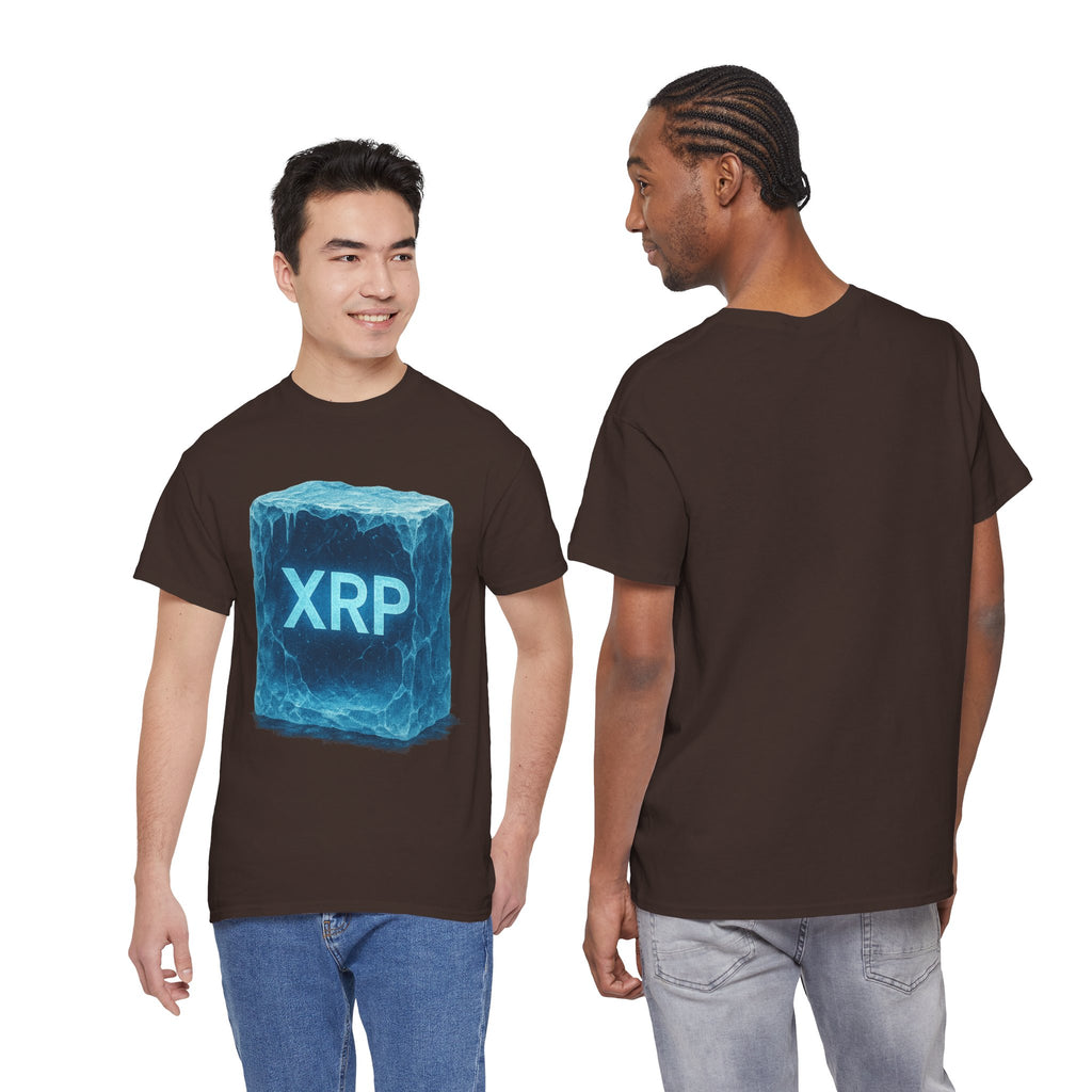 XRP Ice Block Tee — Crypto Ripple Logo T-Shirt