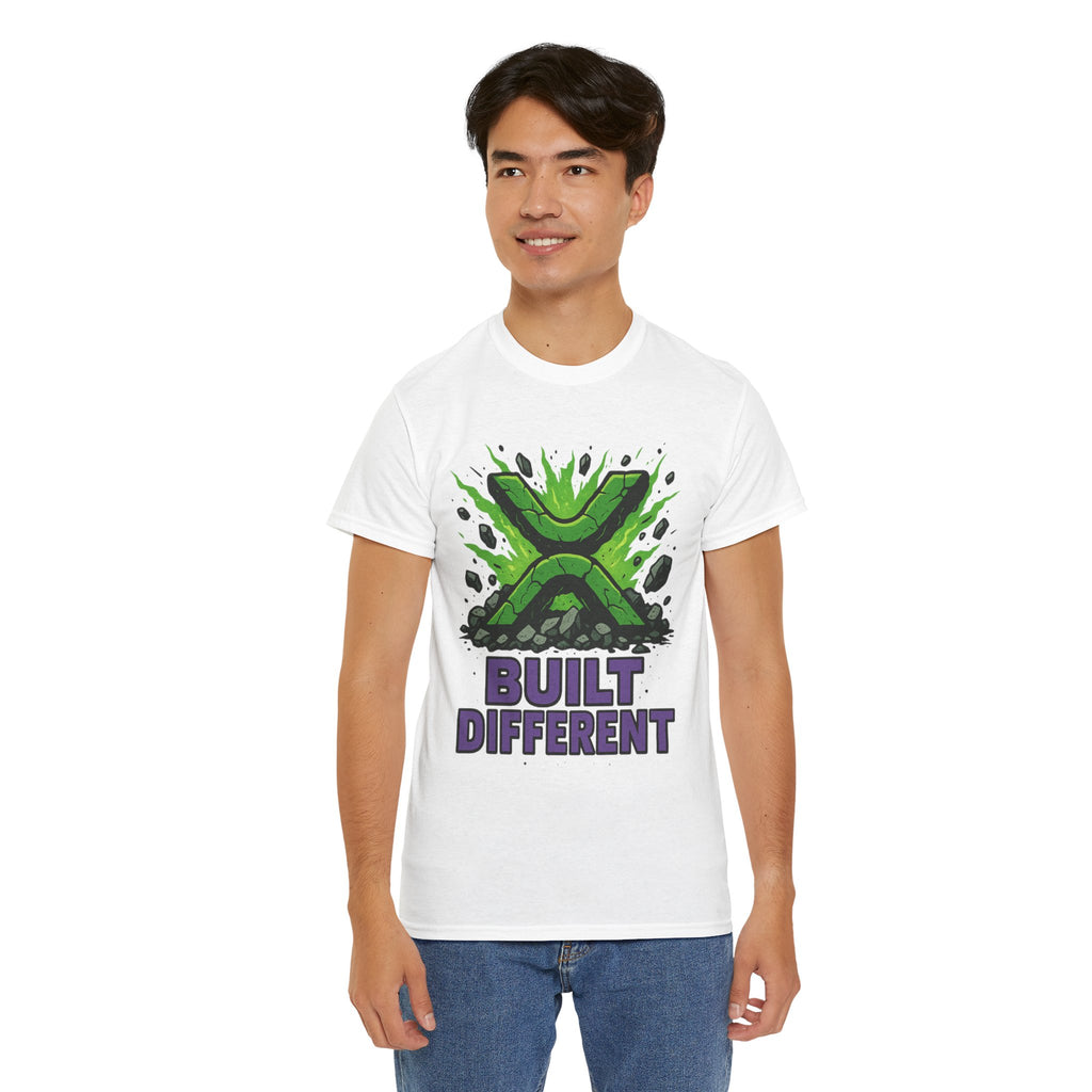 Built Different T-Shirt — Green Gamer Logo Tee