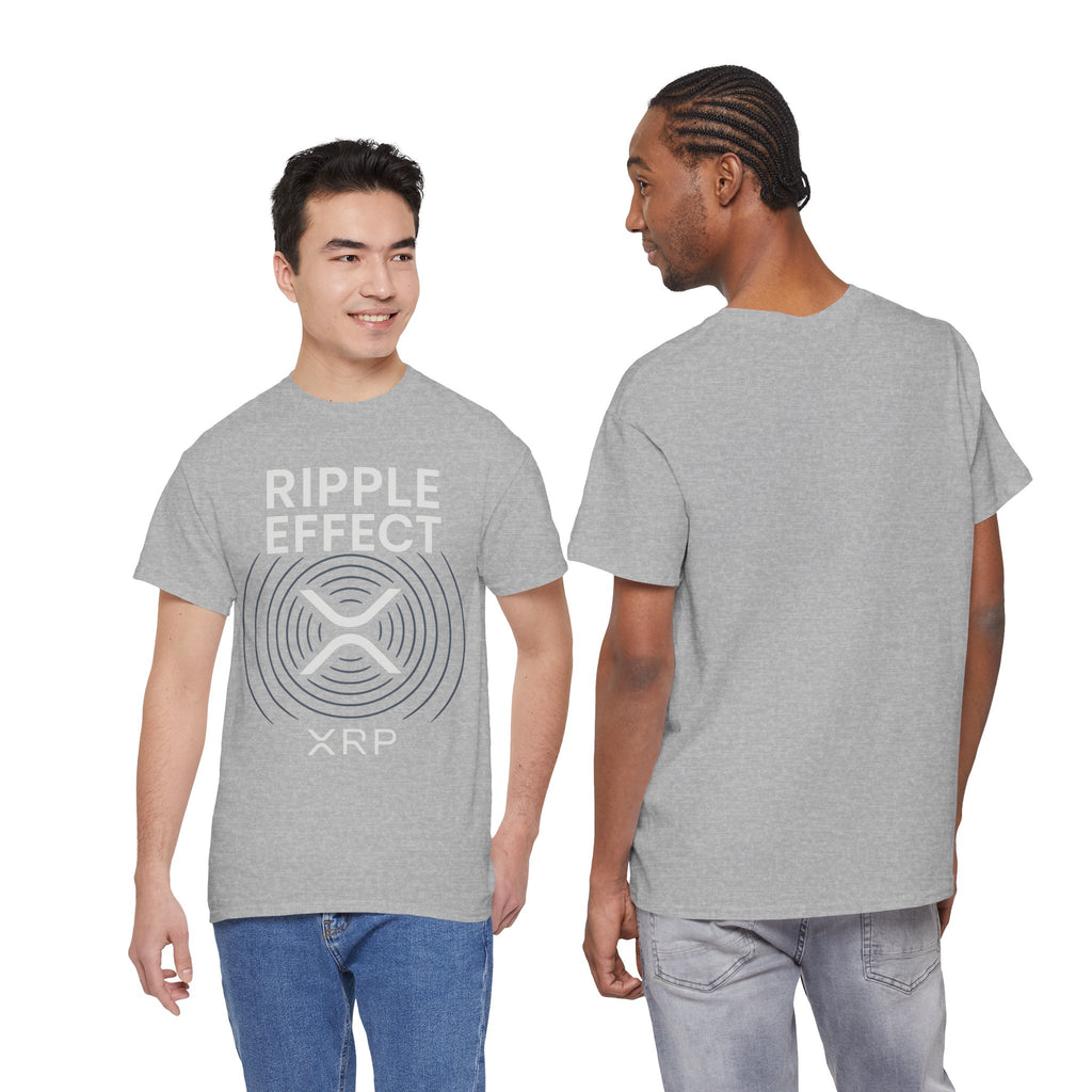 Ripple Effect XRP Tee — Minimal Cryptocurrency Logo T-Shirt
