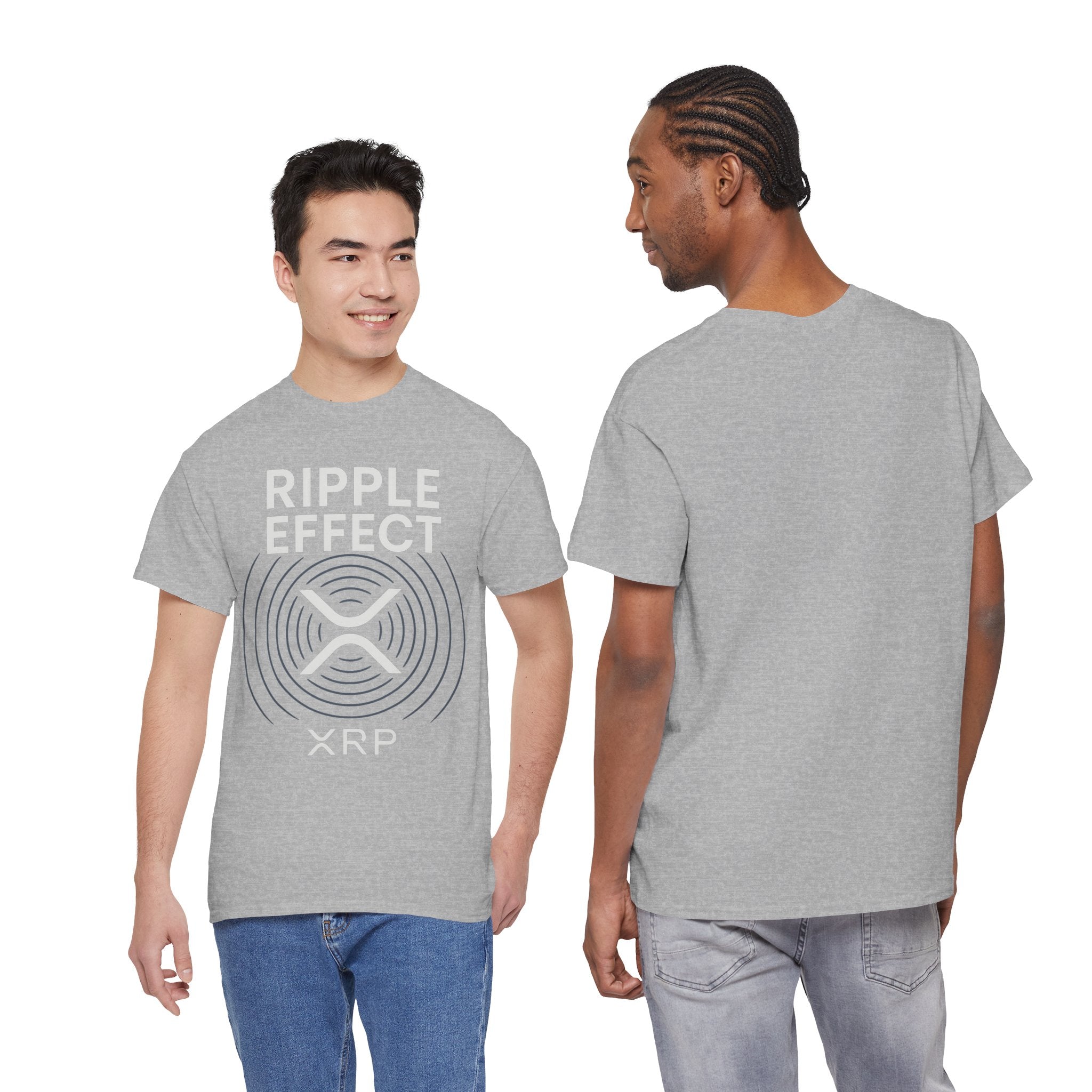 Ripple Effect XRP Tee — Minimal Cryptocurrency Logo T-Shirt