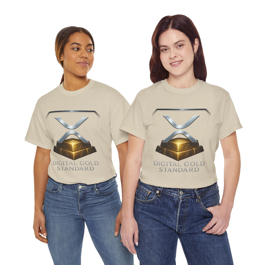 XRP 'Digital Gold Standard' Tee — Cryptocurrency Logo Shirt