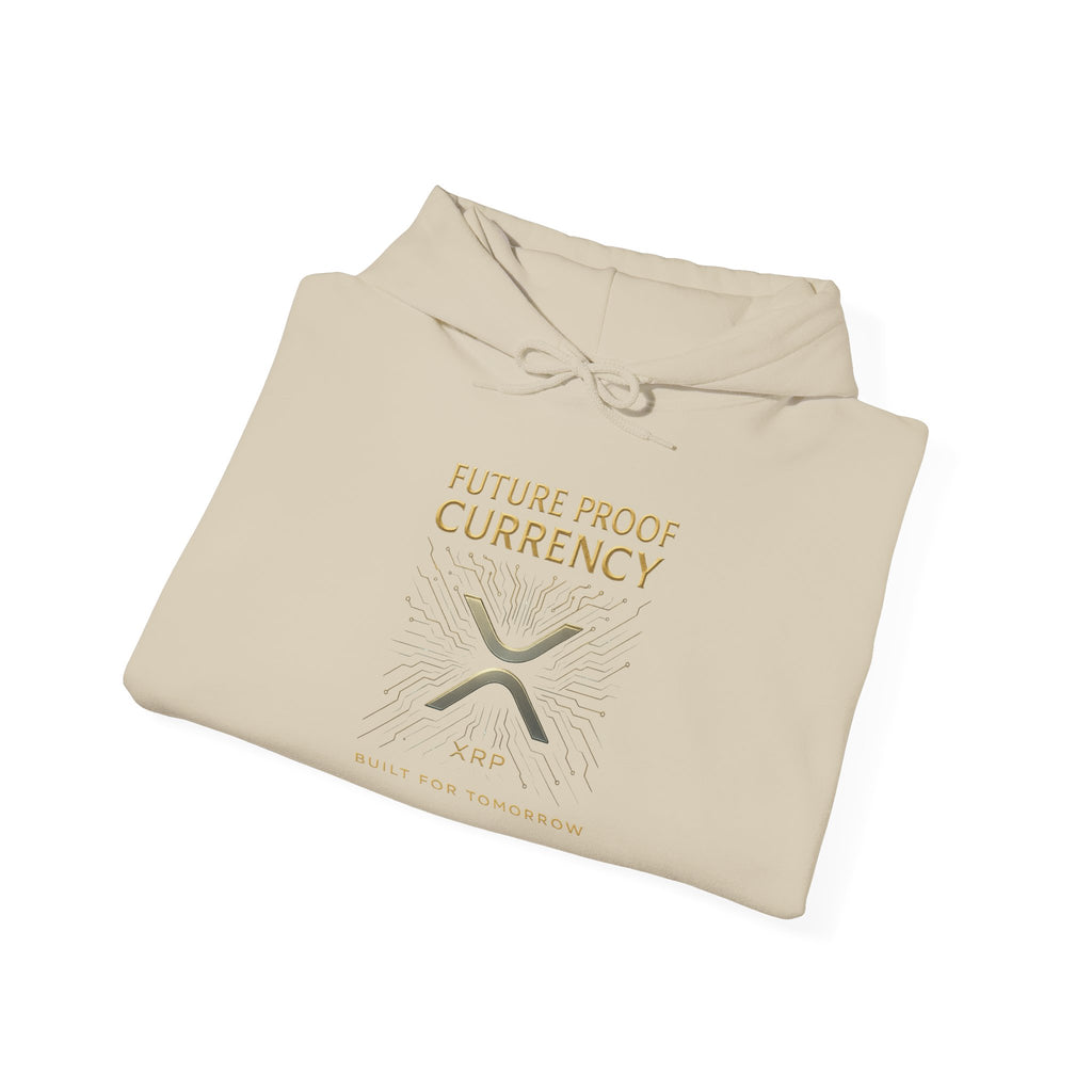 Future Proof Currency Hoodie – XRP Logo Crypto Sweatshirt
