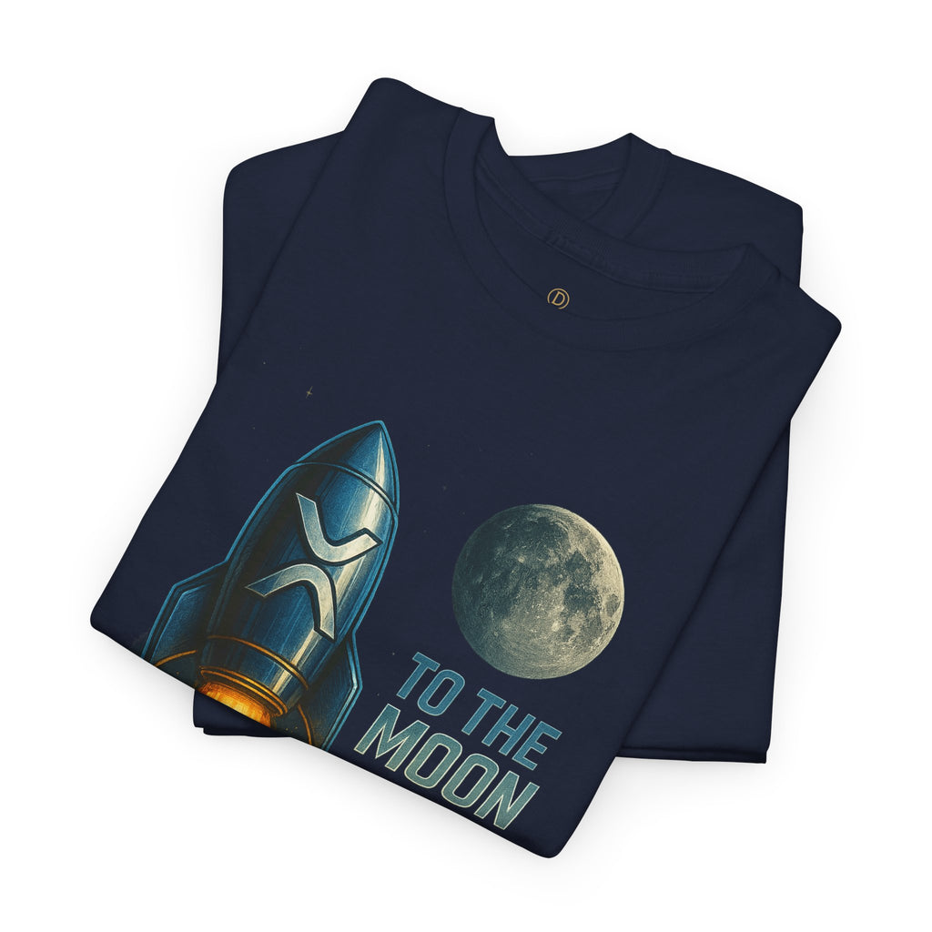 Rocket 'To the Moon' T-Shirt - Space Exploration Graphic Tee