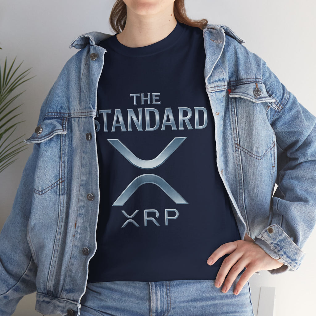 XRP 'The Standard' Graphic Tee – Crypto Logo Shirt