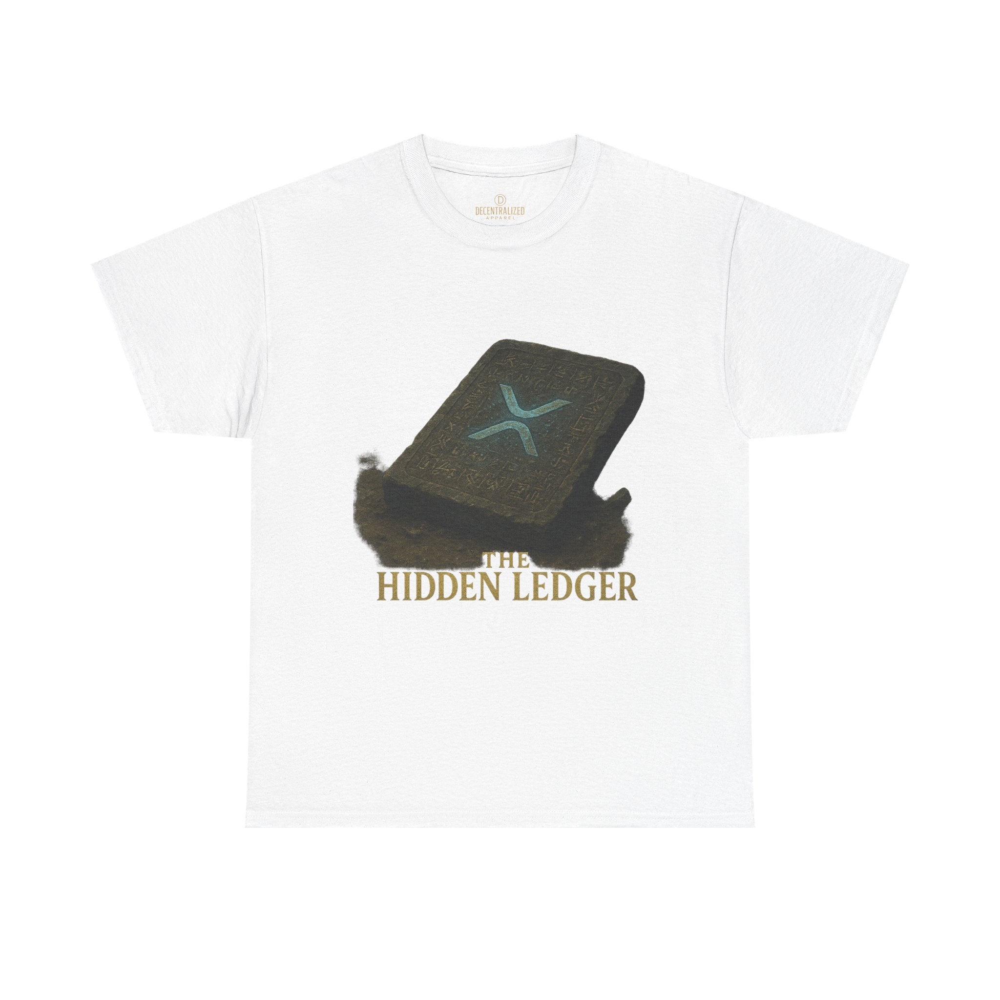 T-Shirt — "The Hidden Ledger" Crypto XRP Wallet Graphic Tee