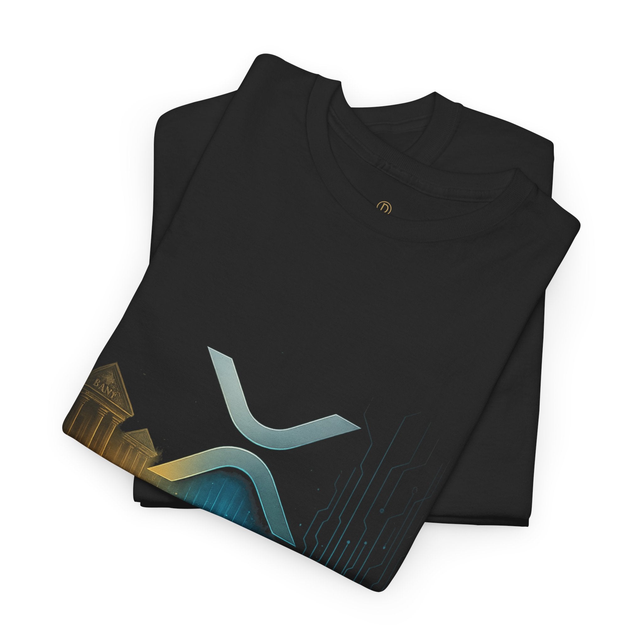 Ripple XRP Crypto Tee — 'The Bridge Asset' Logo T-Shirt