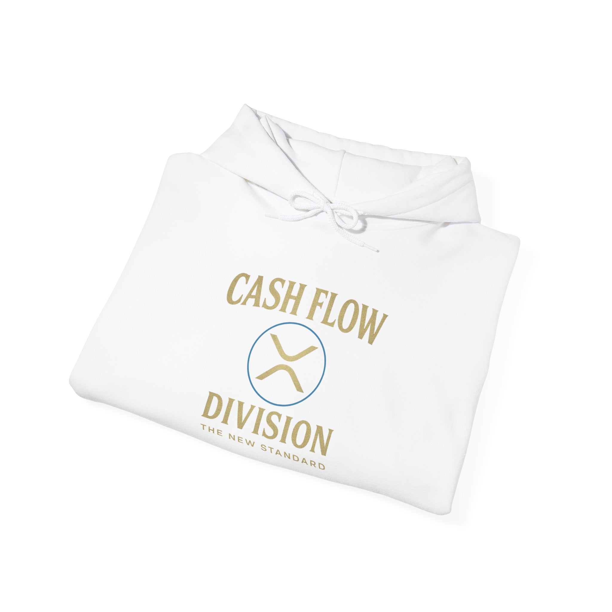 Cash Flow Division Hoodie — Minimalist Finance Logo Pullover