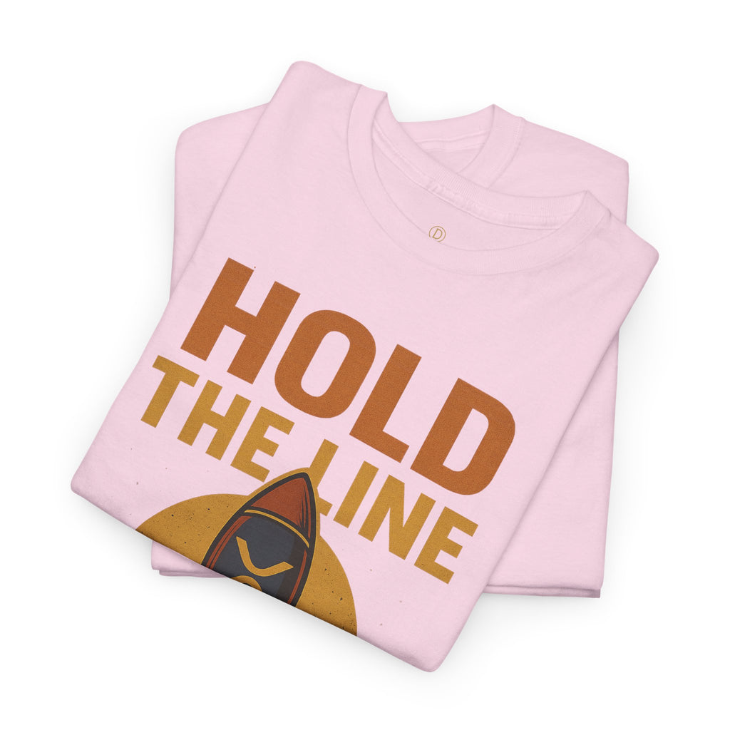 XRP Hold The Line Rocket Tee — Crypto Investor T‑Shirt