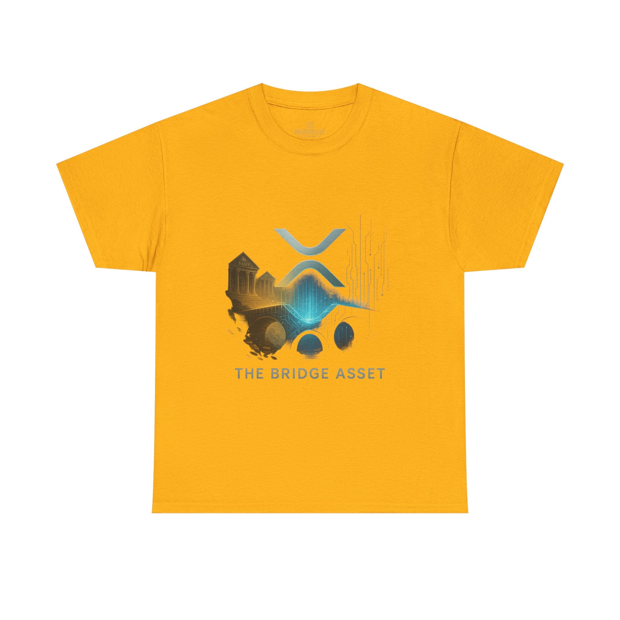 Ripple XRP Crypto Tee — 'The Bridge Asset' Logo T-Shirt