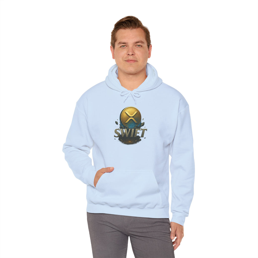 XRP Swell Hoodie — Crypto Ripple Logo Pullover