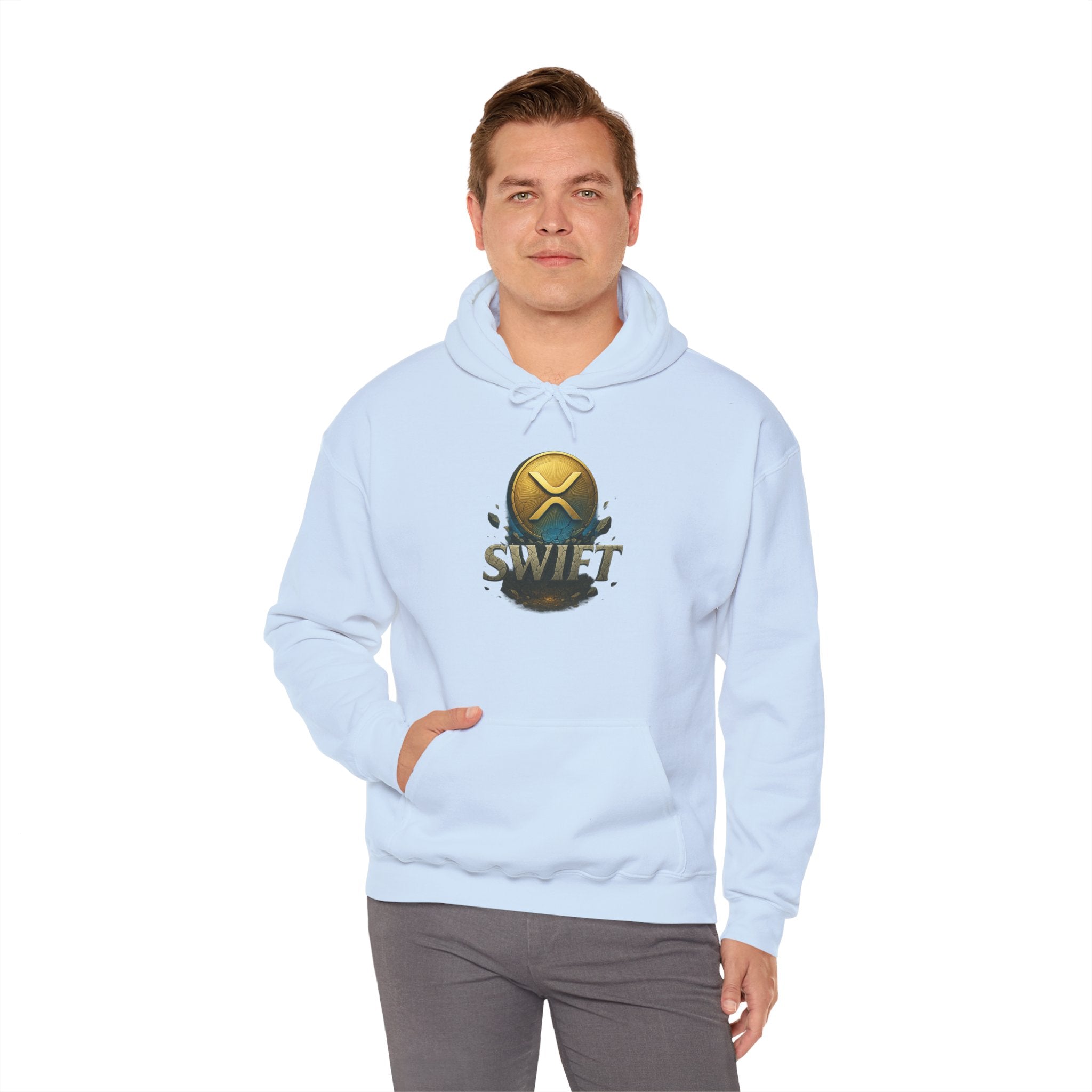 XRP Swell Hoodie — Crypto Ripple Logo Pullover