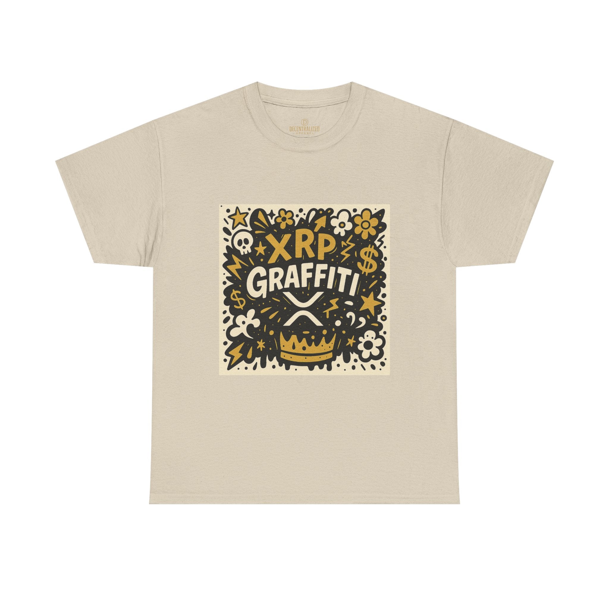 XRP Graffiti Tee — Crypto Street Art T-Shirt
