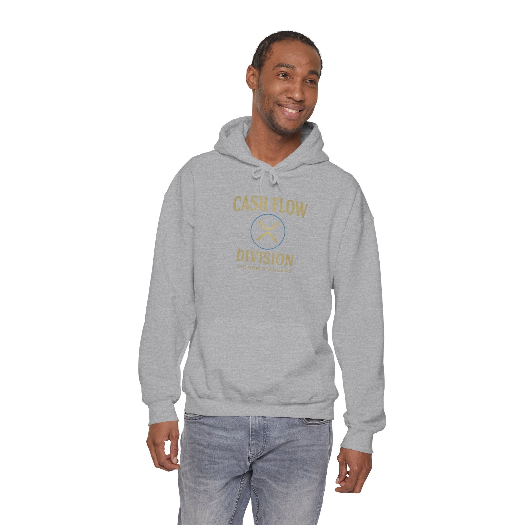 Cash Flow Division Hoodie — Minimalist Finance Logo Pullover