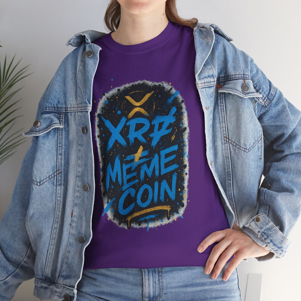 XRP Meme Coin Graphic Tee — Crypto Streetwear T-Shirt
