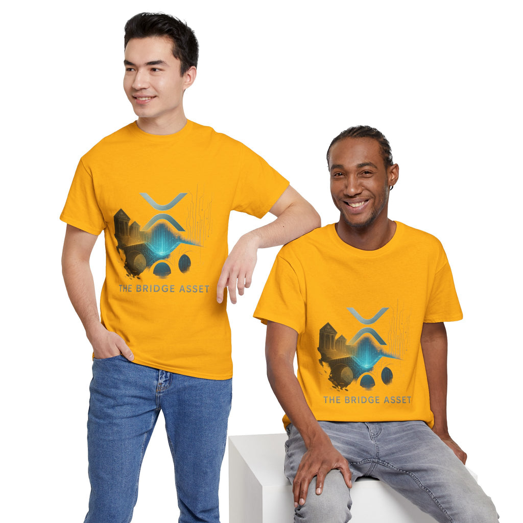 Ripple XRP Crypto Tee — 'The Bridge Asset' Logo T-Shirt