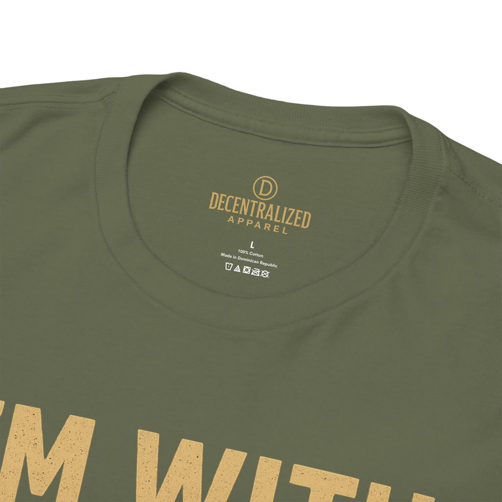 I'm With XRP Graphic Tee – Crypto Supporter Shirt