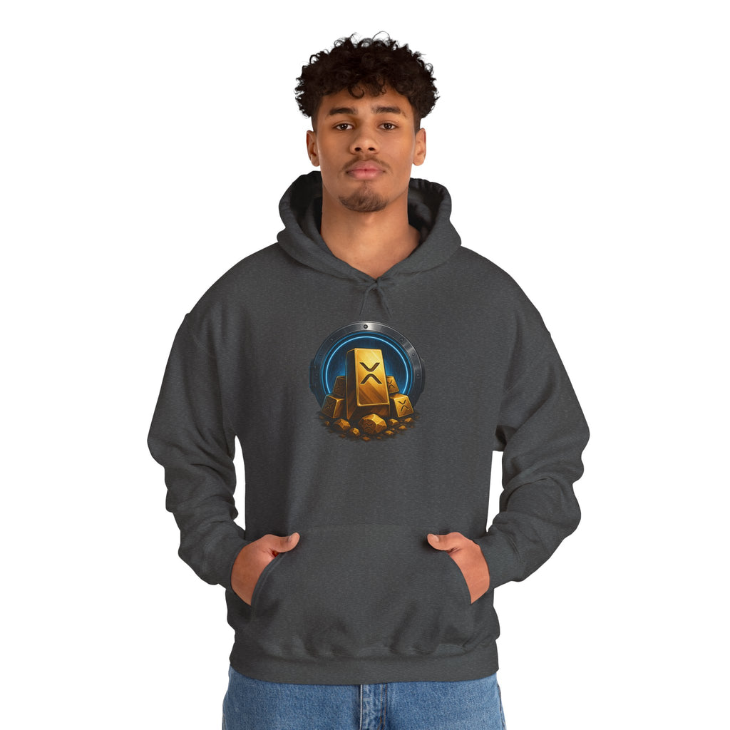 Gaming Treasure Hoodie — Gold Loot Chest Emblem