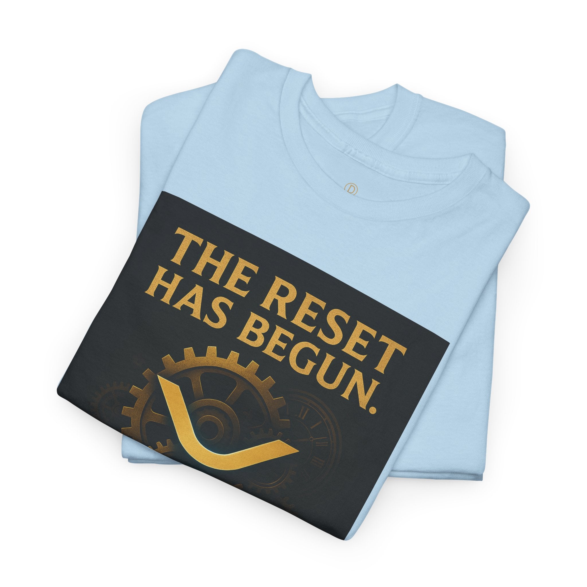 XRP Crypto Tee — "The Reset Has Begun" Bitcoin Alternative Shirt