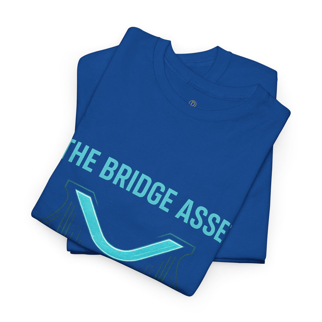 XRP 'The Bridge Asset' Graphic Tee — Crypto Ripple Logo Shirt