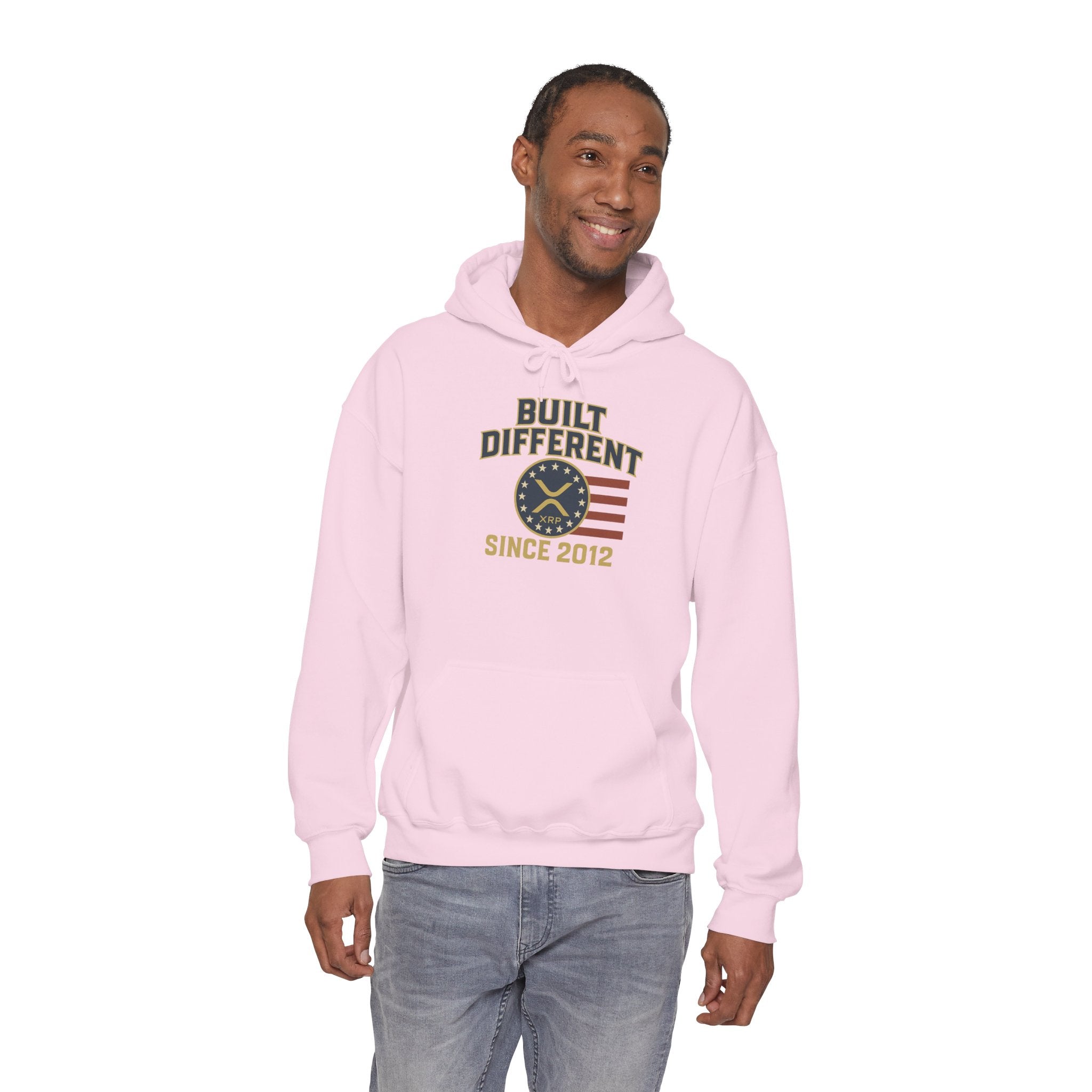 Built Different Hoodie • 'Built Different Since 2012' Patriotic Casual Pullover