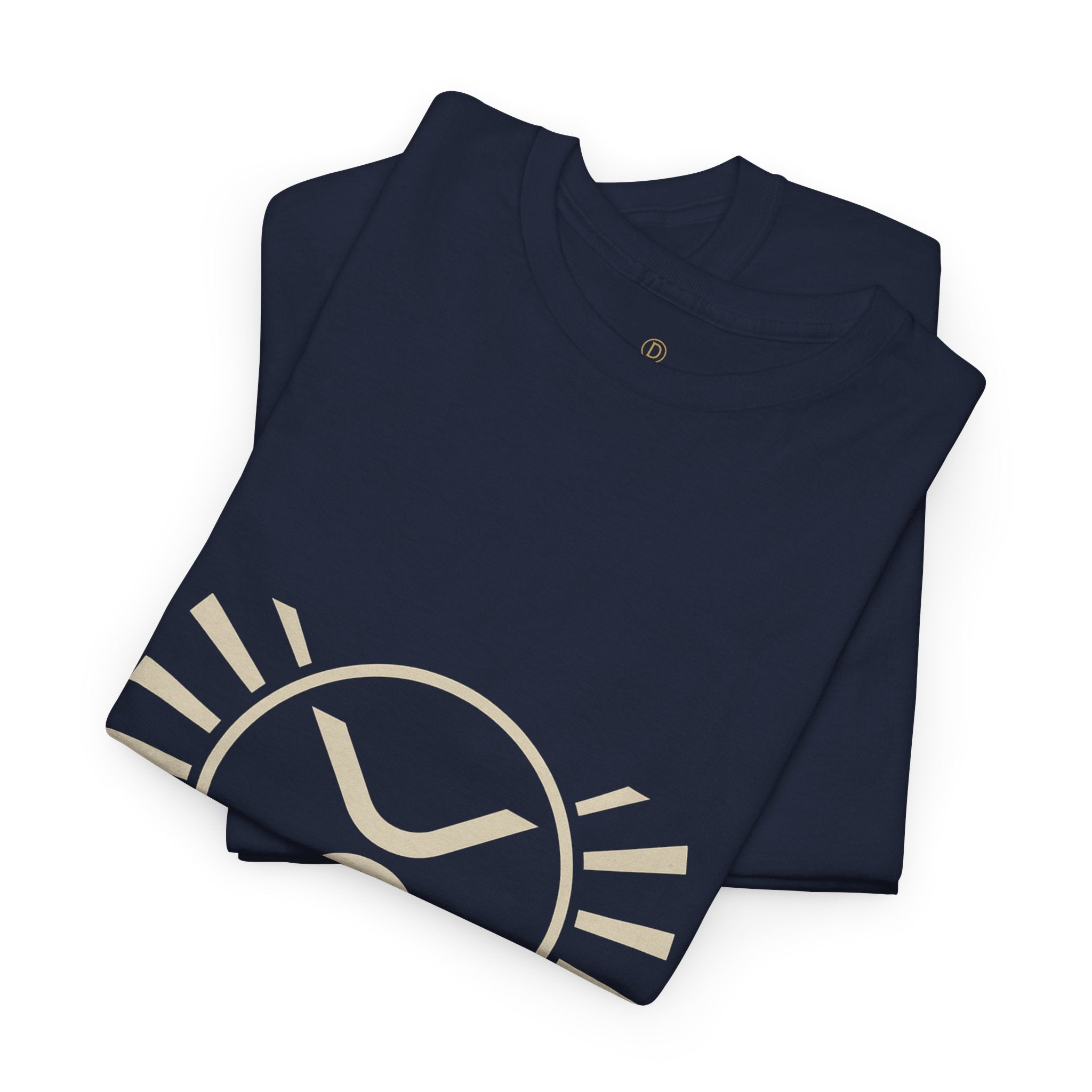 XRP Sun Logo T‑Shirt — Minimal Crypto Ripple Tee