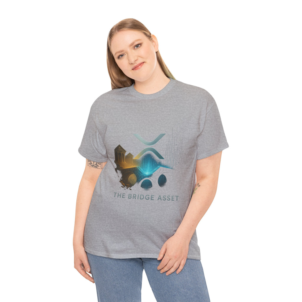 Ripple XRP Crypto Tee — 'The Bridge Asset' Logo T-Shirt