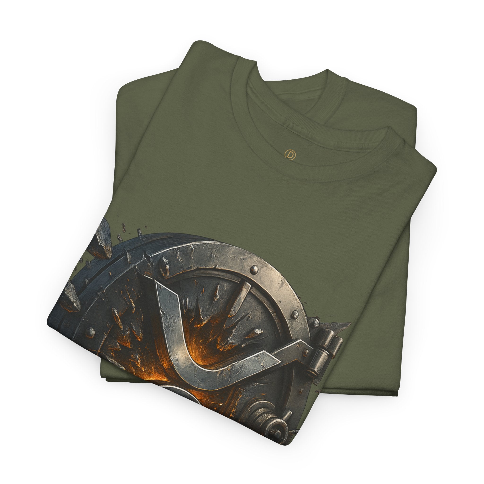 Warrior Shield T-Shirt — Medieval Viking Shield Graphic Tee