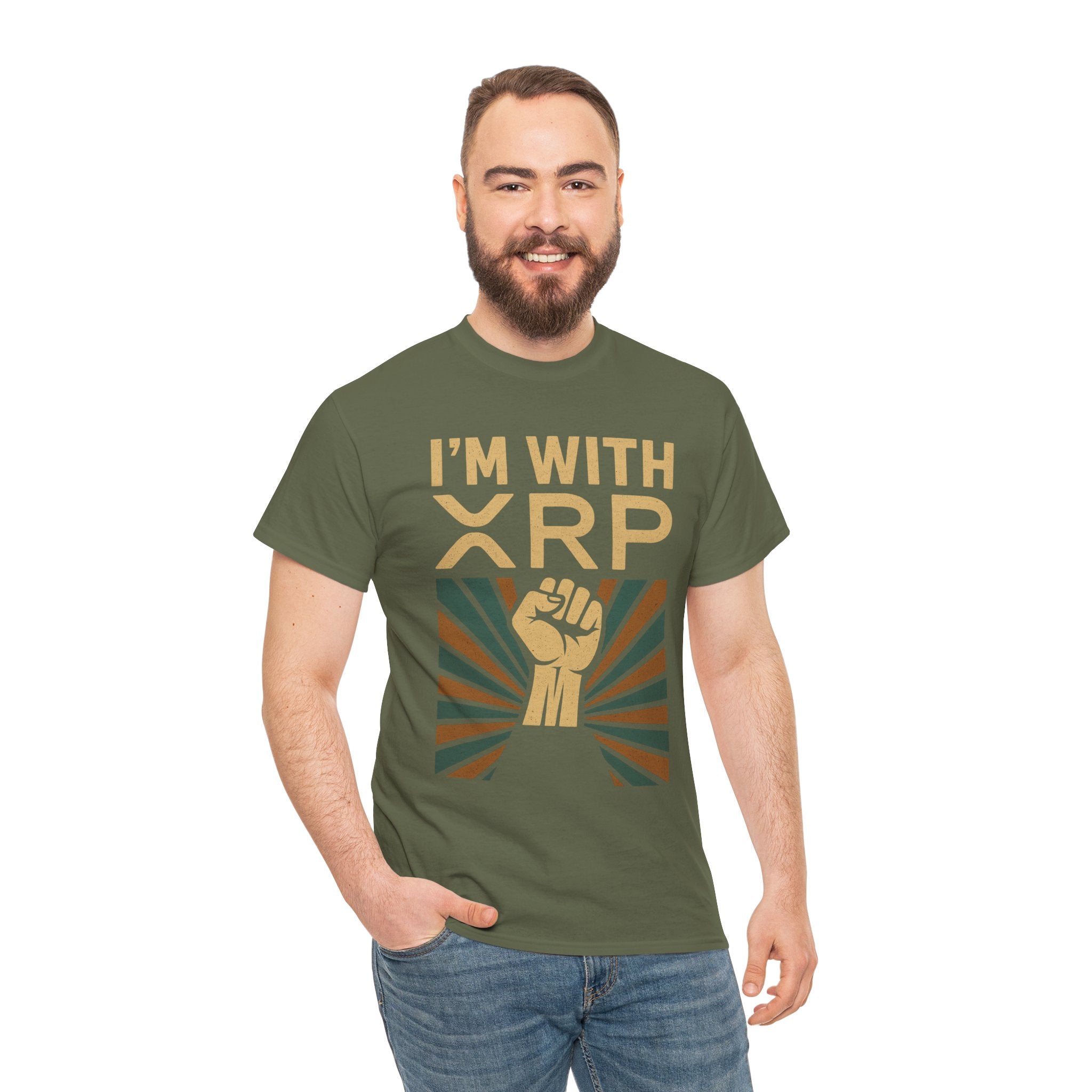 I'm With XRP Graphic Tee – Crypto Supporter Shirt