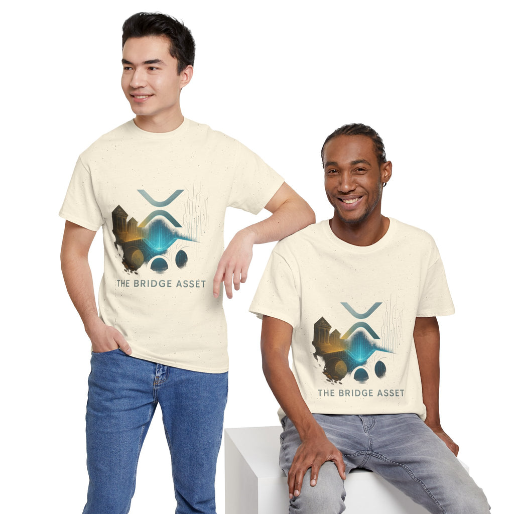 Ripple XRP Crypto Tee — 'The Bridge Asset' Logo T-Shirt