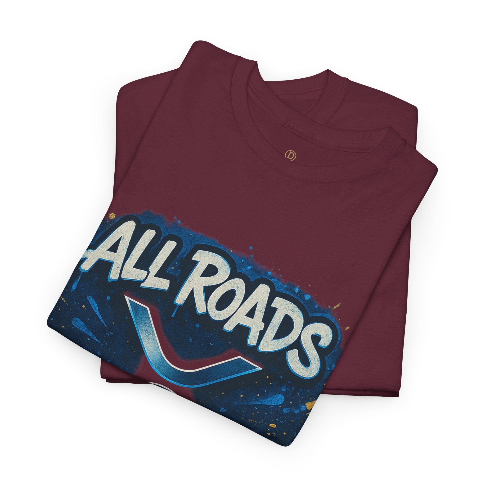 XRP Crypto T-Shirt — "All Roads Lead to XRP" Graphic Tee