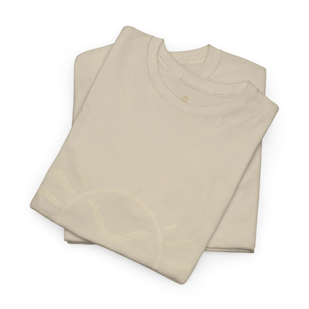 XRP Sun Logo T‑Shirt — Minimal Crypto Ripple Tee