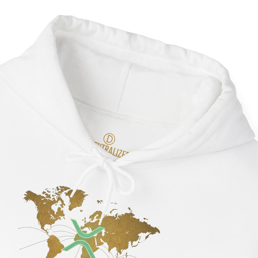 Global Reserve Hoodie — World Map Logo Pullover