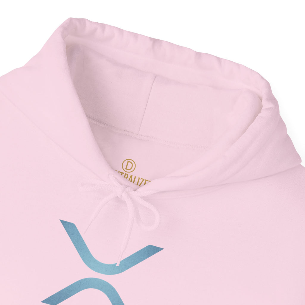 XRP Logo Hoodie – "In Flow We Trust" Crypto Sweatshirt