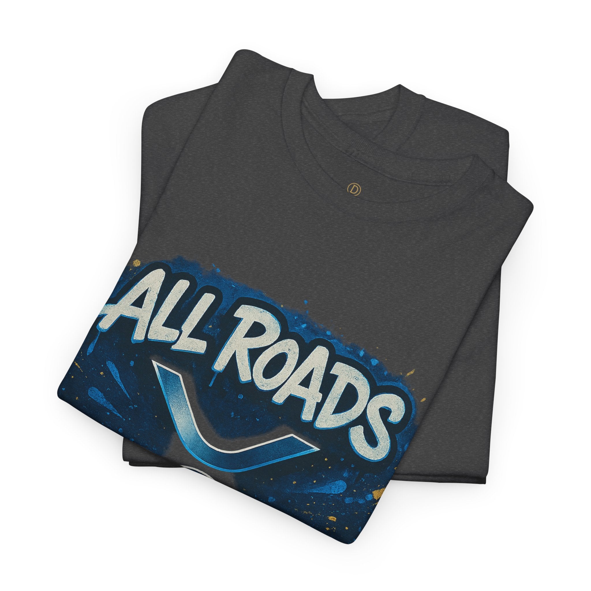 XRP Crypto T-Shirt — "All Roads Lead to XRP" Graphic Tee