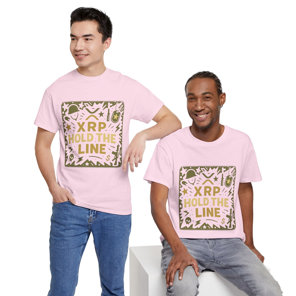 T-Shirt — XRP Hold The Line Crypto Graphic Tee