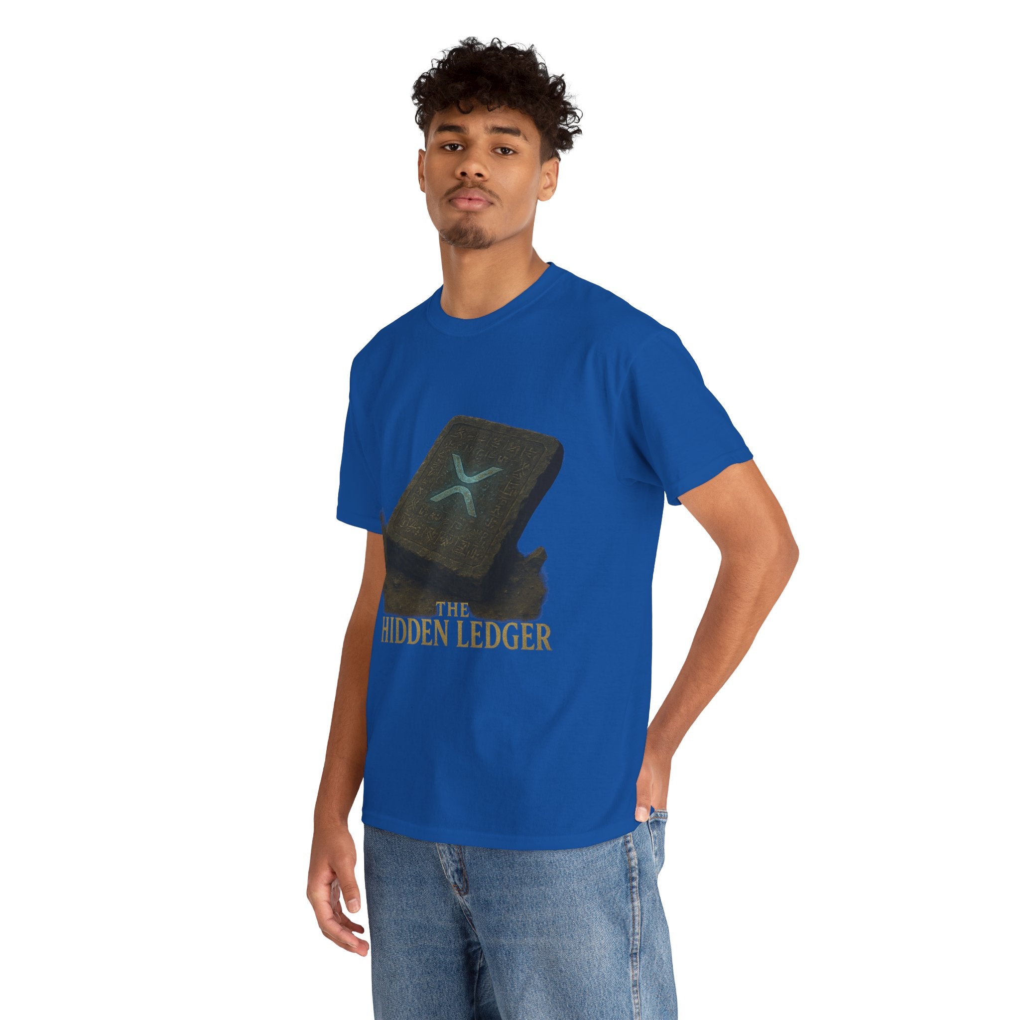 T-Shirt — "The Hidden Ledger" Crypto XRP Wallet Graphic Tee