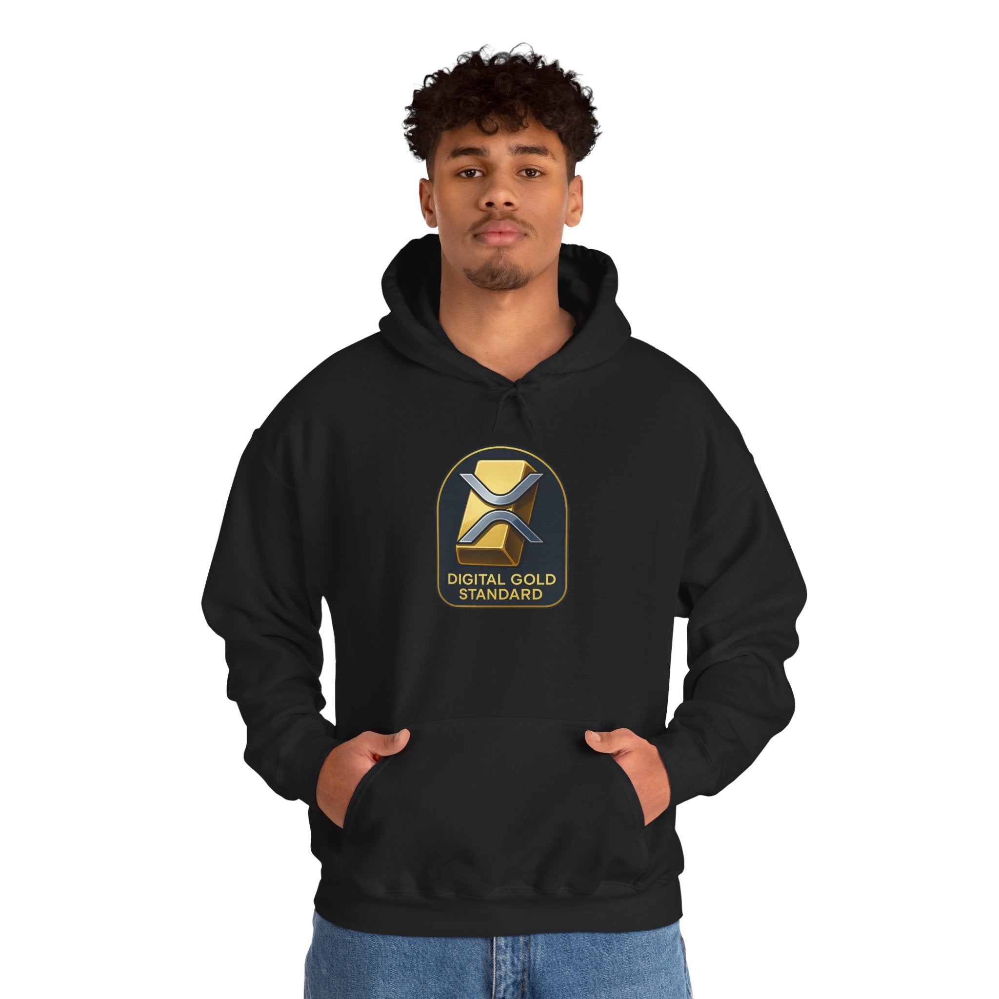 Hoodie — Digital Gold Standard Crypto Logo Pullover