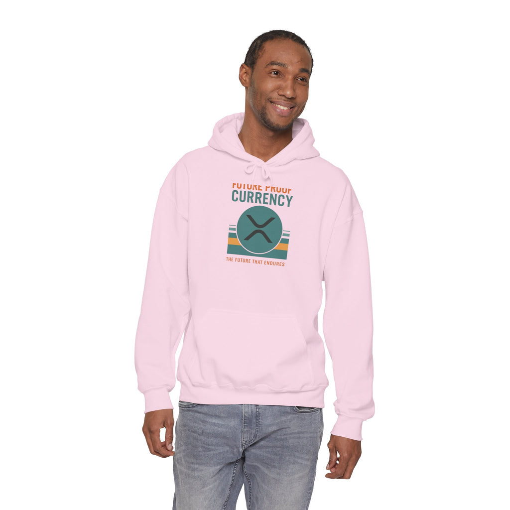 Ripple Crypto Hoodie – “Future Proof Currency” Retro Logo Sweatshirt