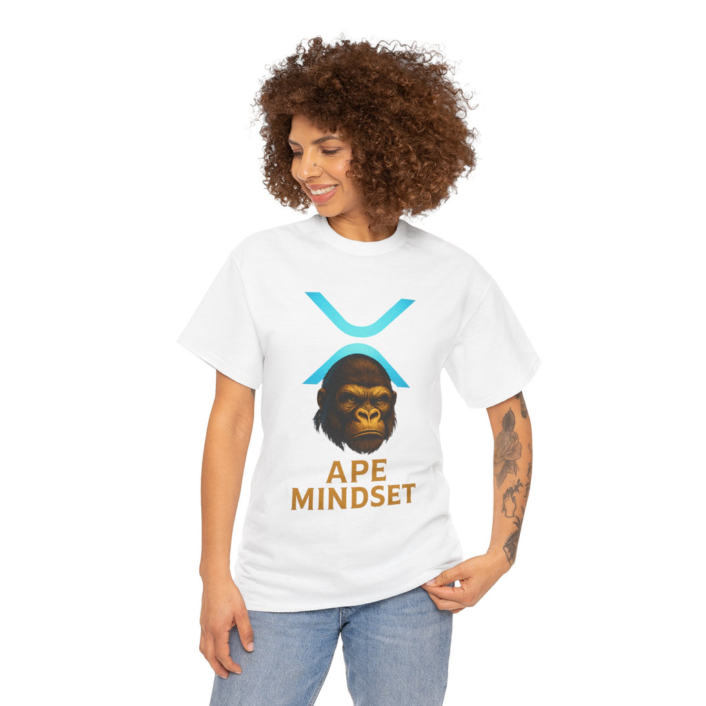 Ape Mindset T-Shirt — Crypto XRP Ape Graphic Tee