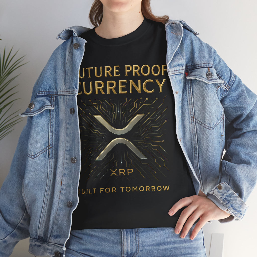 XRP 'Future Proof Currency' T-Shirt – Crypto Investor Tee