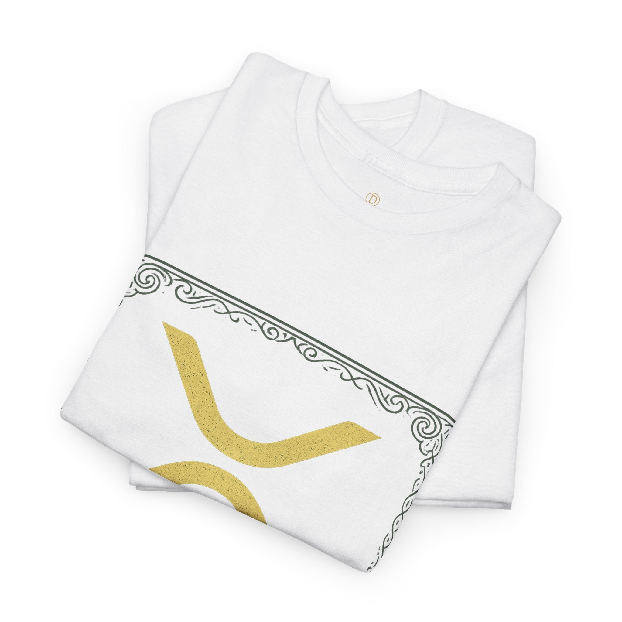 XRP Logo T-Shirt — "In Flow We Trust" Crypto Tee for Ripple Fans