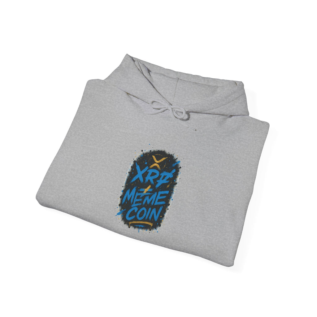 XRP Meme Coin Hoodie – Crypto Graffiti Logo Pullover