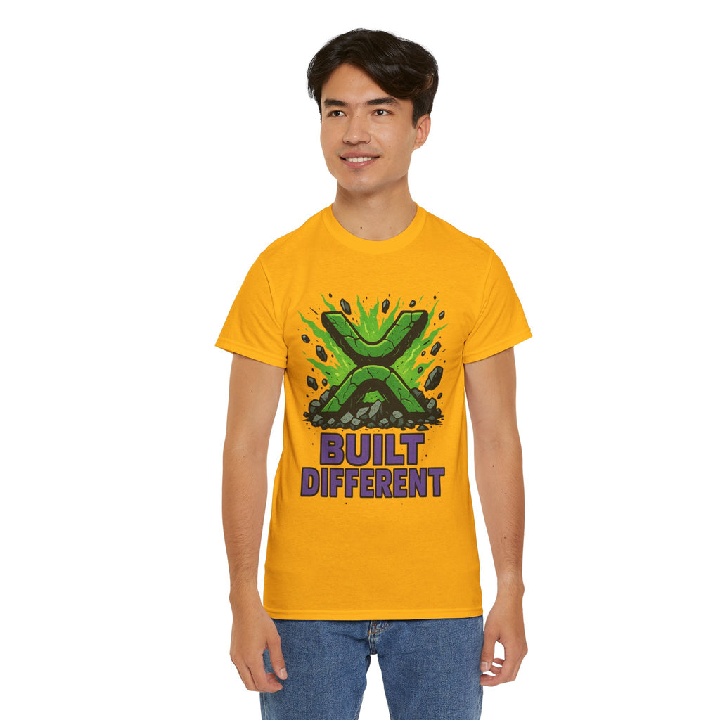Built Different T-Shirt — Green Gamer Logo Tee