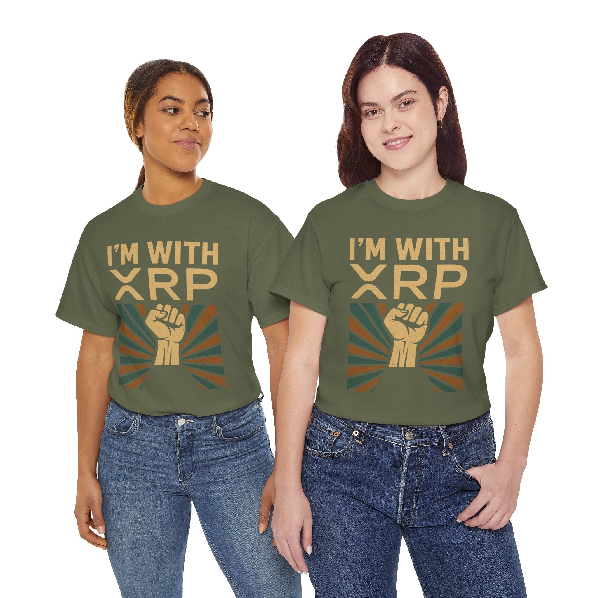 I'm With XRP Graphic Tee – Crypto Supporter Shirt