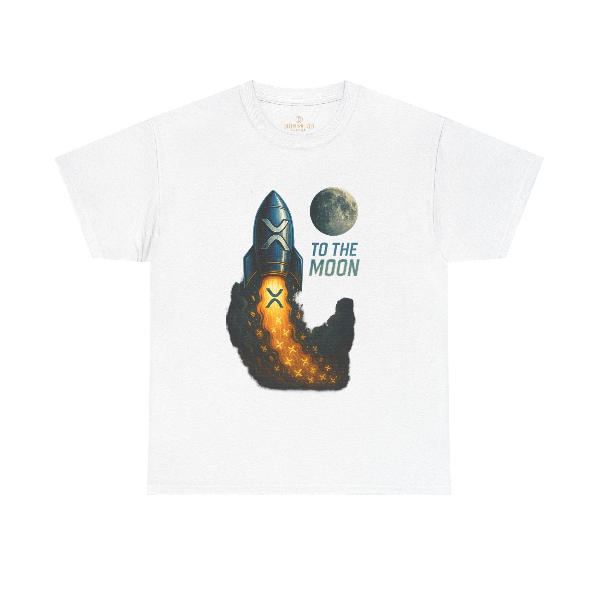 Rocket 'To the Moon' T-Shirt - Space Exploration Graphic Tee